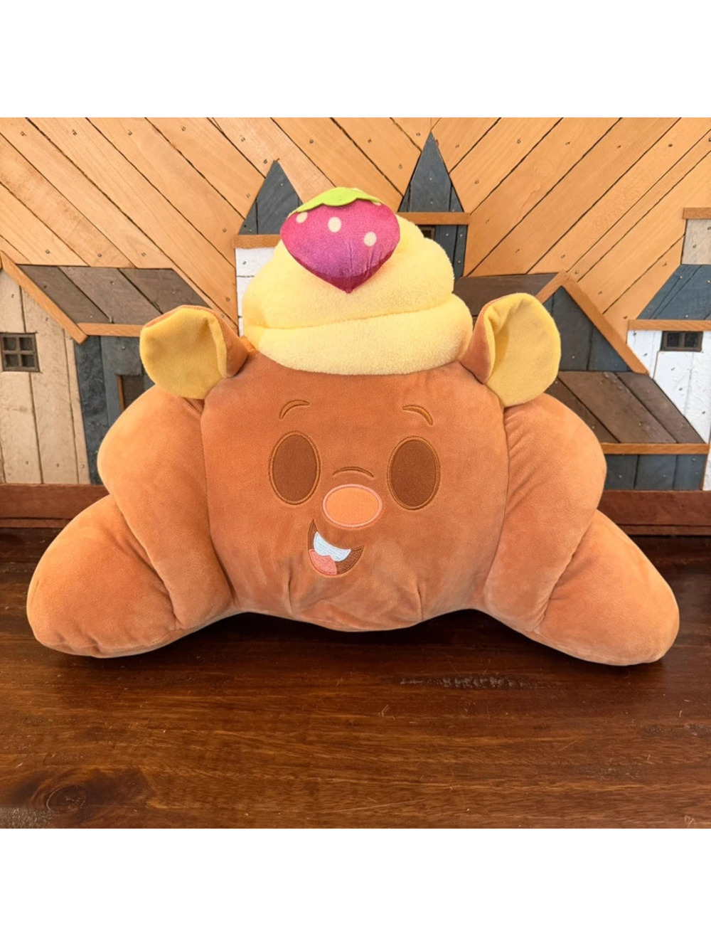 Disney Munchlings Ratatouille Emile Croissant 17" Plush Pillow